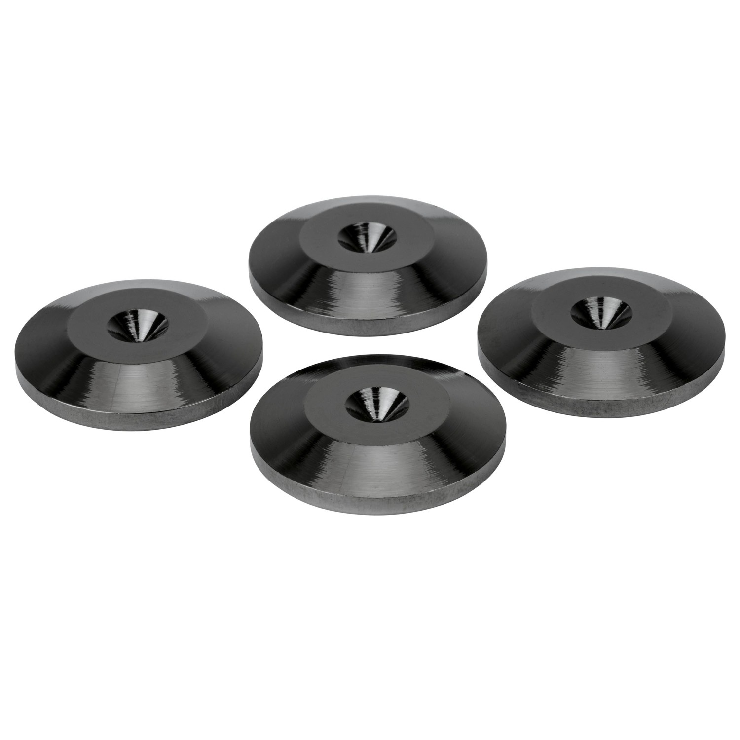 Dynavox Unterlegscheiben für Spikes 4er Set Schwarz