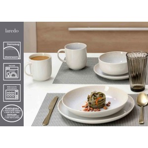 Ritzenhoff & Breker Laredo 8-teiliges Tafel-Set aus Steinzeug für 4 Personen.