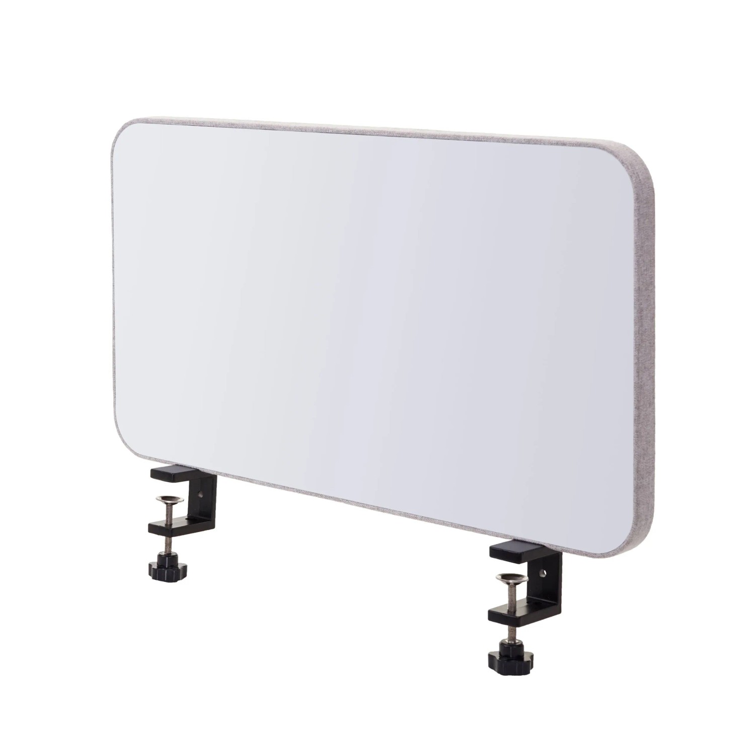Mcw Tisch-Whiteboard G74 Stoff/Textil 60x35cm Grau