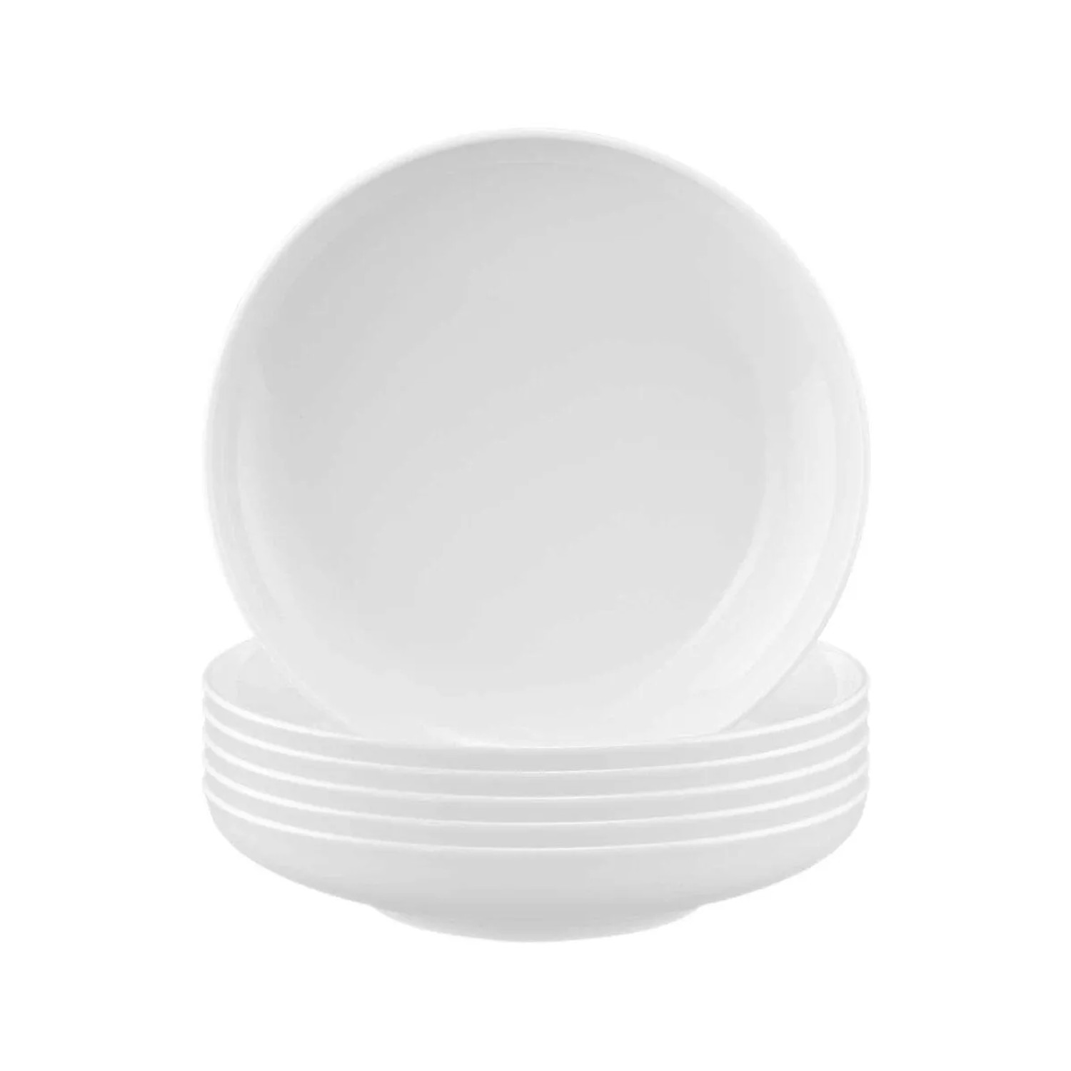 Seltmann Weiden Sento Home Suppenteller 21,3 cm 6er Set Weiß