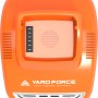 Yard Force Ladegerät AL M25C für 60V Akkus, orange. Akku-Ladegerät für Lithium-Ionen Akkus.