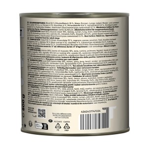 Lucky Jim Hunde-Nassfutter Rind & Lamm, 800g Dose. Alleinfutter für adulte Hunde.
