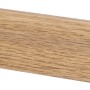 OBI Sockelleiste Eiche, 40x20 mm, 260 cm lang. Dekorativer Wandabschluss für Laminat und Parkett.