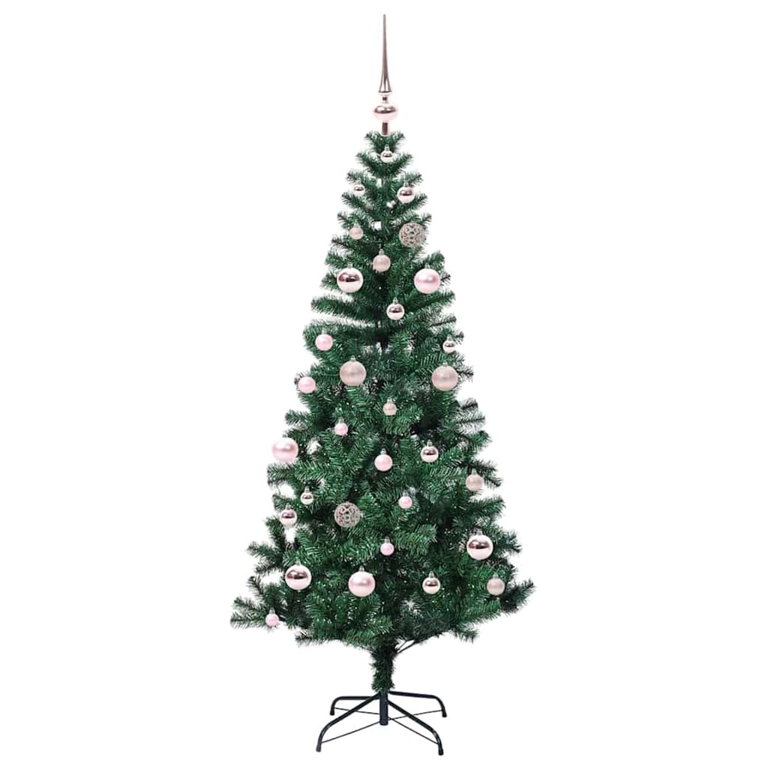 vidaXL Künstlicher Vorbeleuchteter Weihnachtsbaum Grün 150 cm 3396751