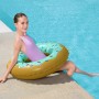 Bestway Schwimmring Sweet Donut Ø 77 cm im Donut-Design am Pool.