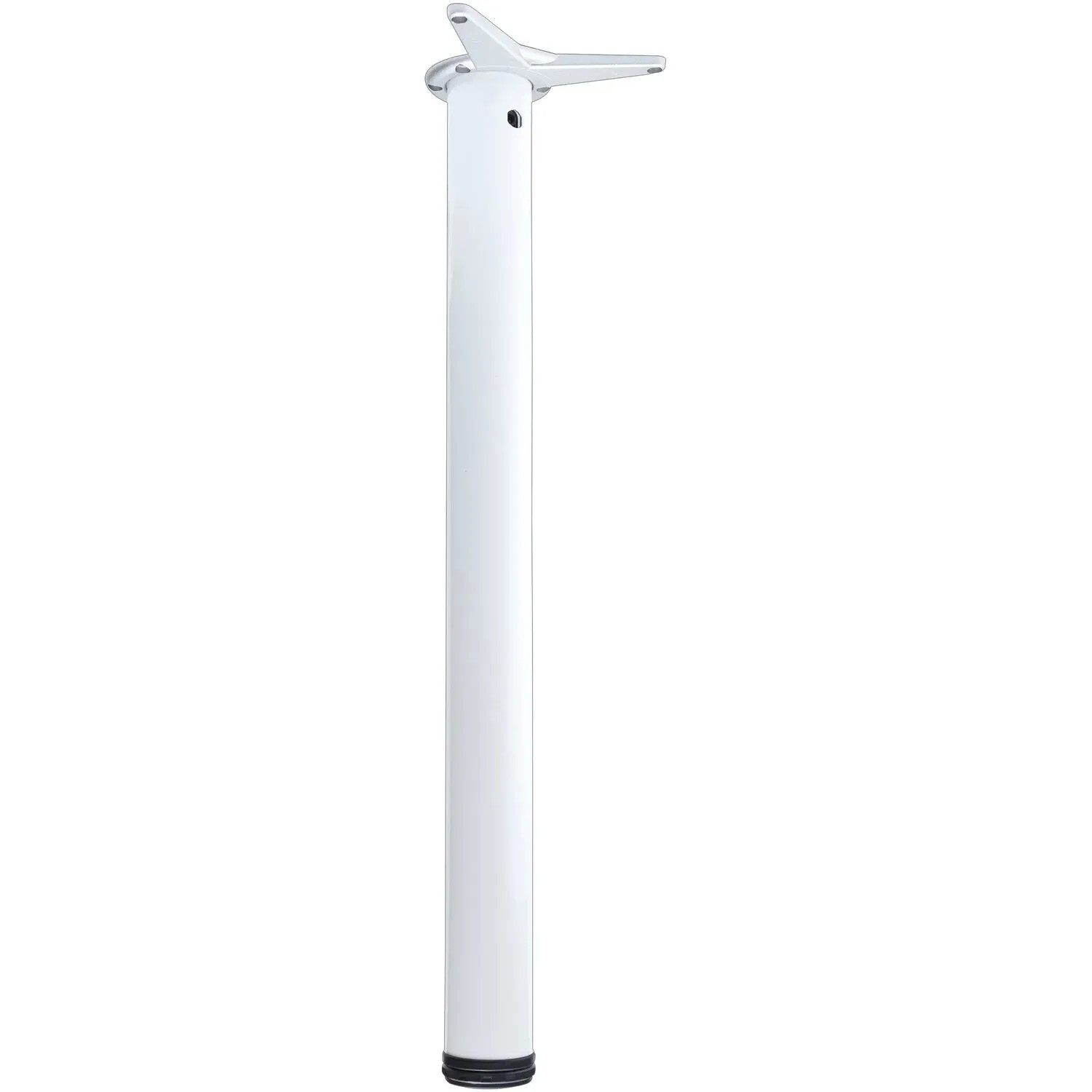 vasalat Set Camar Tischbein Höhenverstellbar Ø 60 mm Stahl Weiß 700-730 mm