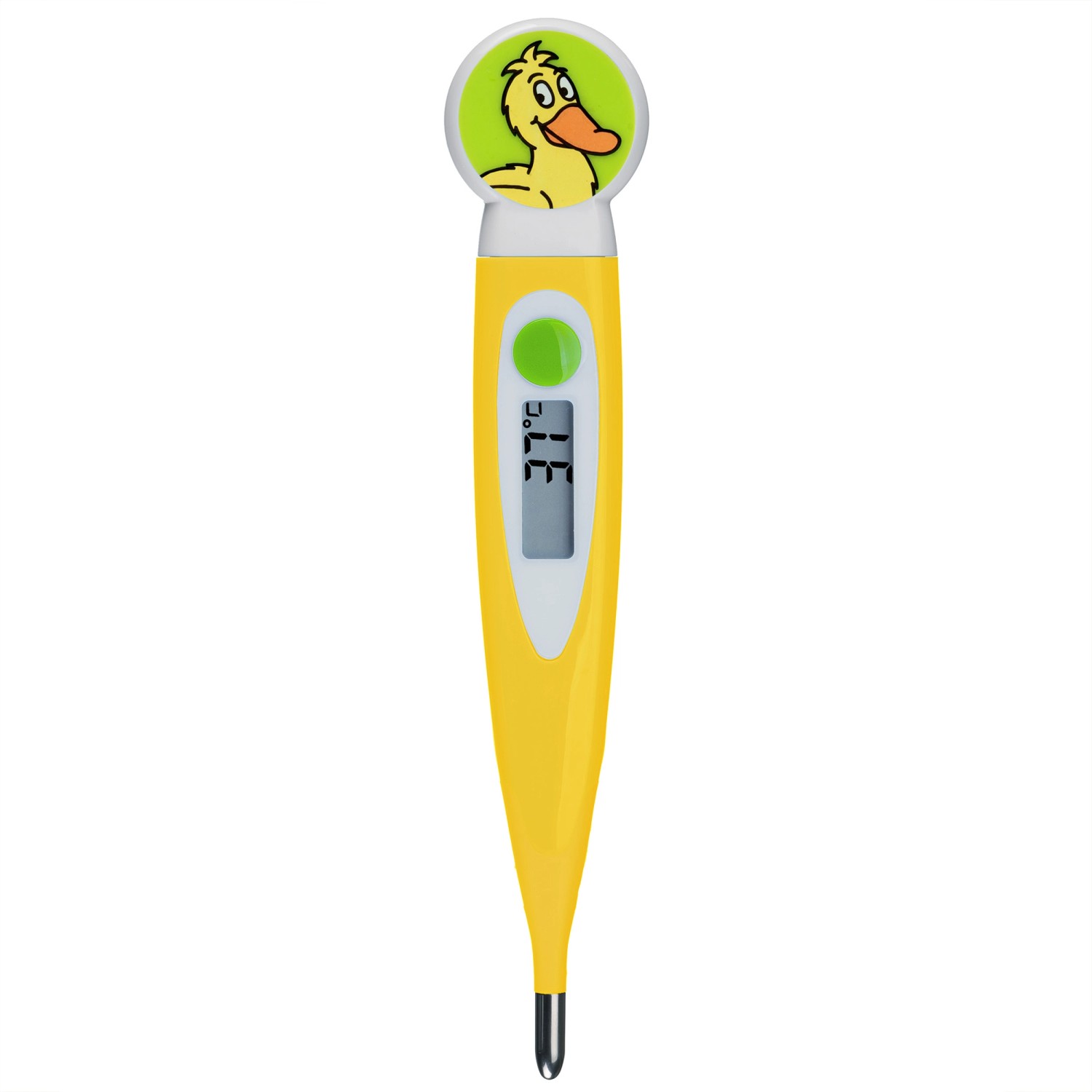 DieMaus Fieberthermometer Digital für Kinder Ente-Motiv Gelb