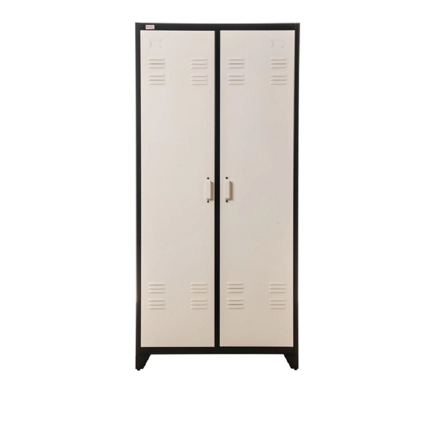 Jet-Line Spind-Stahlschrank Odessa Anthrazit-Weiß 85 x 50 x 180 cm Abschlie günstig online kaufen