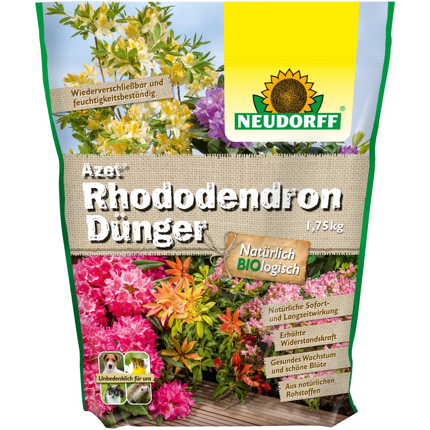 Neudorff Azet Rhododendron-Dünger 1,75 kg