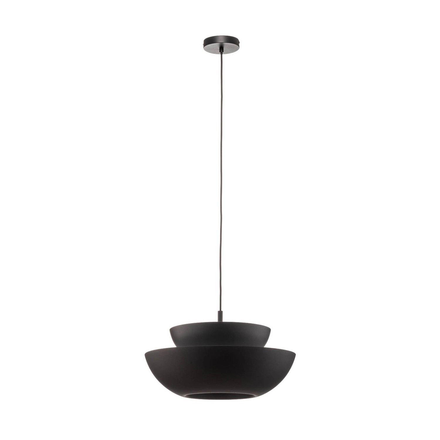 Lucande Pendelleuchte Kellina 9639771 Design Modern in Schwarz aus Metall 1 günstig online kaufen