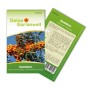 Sanddorn Samenpaket von Deine Gartenwelt mit Bild von orangefarbenen Beeren am Strauch. Für ca. 20 Pflanzen.