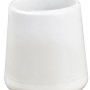 Weiße Wagner Kappe EH 0628 (Ø 1,9 cm) für Stahlrohrmöbel, 4er-Set.
