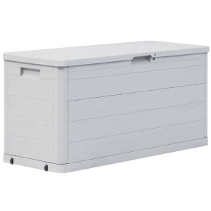 Hellgraue furnicato Gartenbox, 280 L, Universalbox zur Aufbewahrung im Garten.