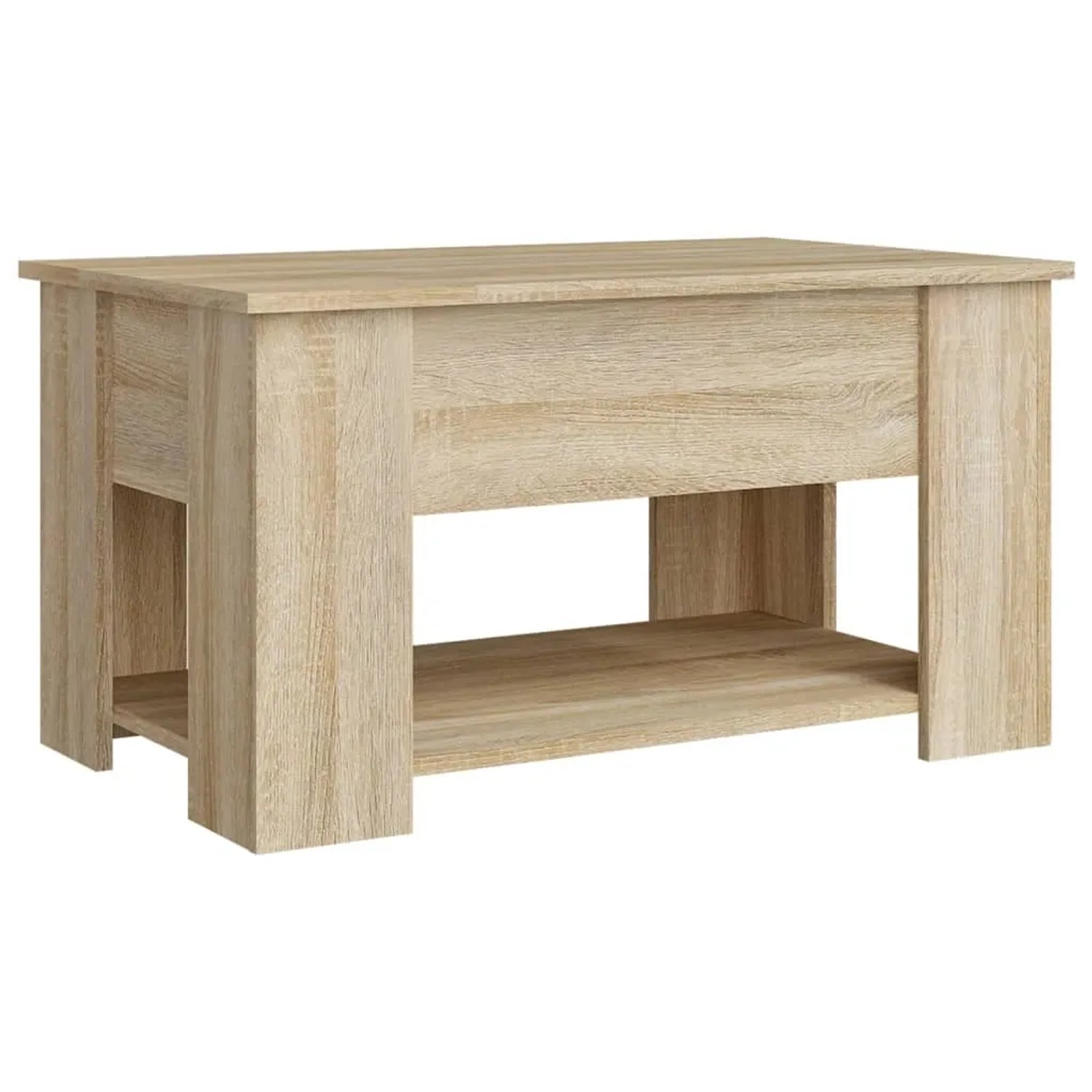 vidaXL Couchtisch Sonoma-Eiche 79 x 49 x 41 cm Holzwerkstoff kaufen bei OBI
