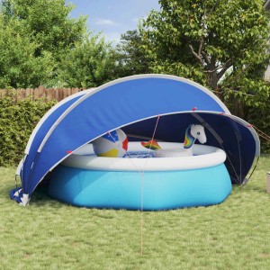 vidaXL Pool-Dome Grün 472 x 460 x 229 cm 42001116