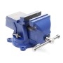 Wiltec Schraubstock Heavy Duty 100Mm Klemmbacke Amboss Werkbank Hd Spannwerkzeug