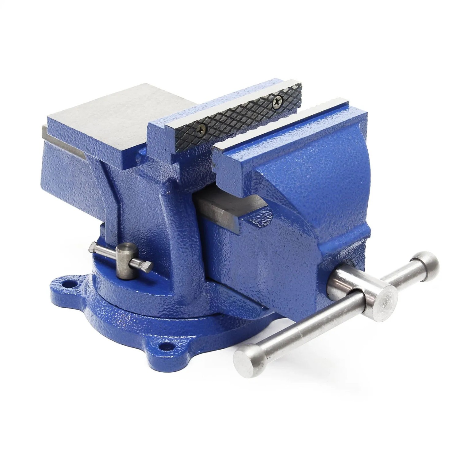 Wiltec Schraubstock Heavy Duty 100Mm Klemmbacke Amboss Werkbank Hd Spannwerkzeug