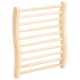 vidaXL Sauna-Rückenlehne S-Form Massivholz Kiefer 51691