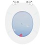 vidaXL Soft-Close Toilettensitz 2 Stk Blau 44 x 38 cm MDF-Platte 3414546_9