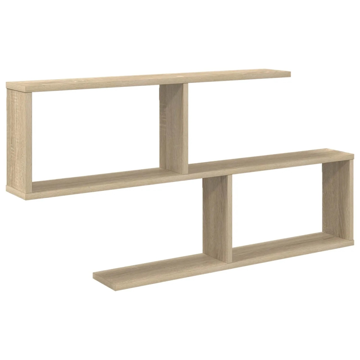 vidaXL Wandregal Sonoma-Eiche 100 x 12 x 50,5 cm Holzwerkstoff 8012270