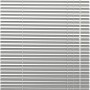 Gardinia Aluminium Jalousie, 130x175 cm, silberfarben, für Sicht- und Sonnenschutz.