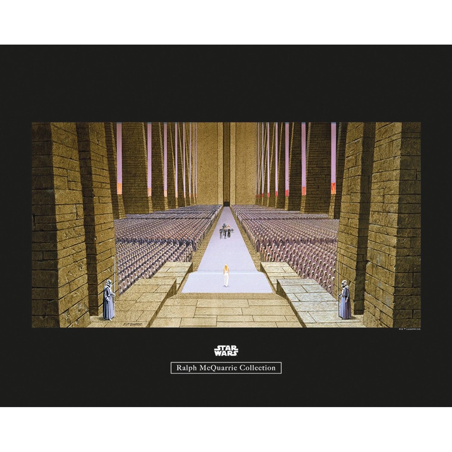 Komar Wandbild Star Wars Ceremony 50 x 40 cm