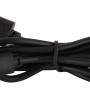 Schwarzes USB-A zu USB-C Kabel für Globo Angelika LED-Tischleuchte.