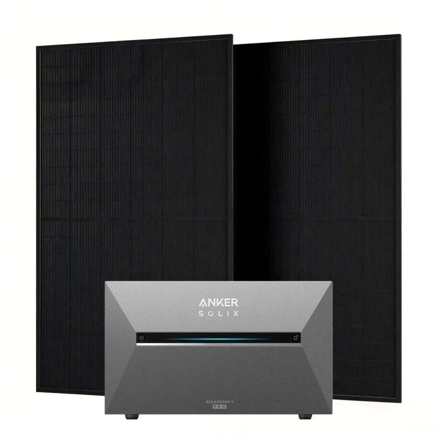 Anker Solix 1010 W Balkonkraftwerke mit Solarbank 3 Pro ohne Halterung