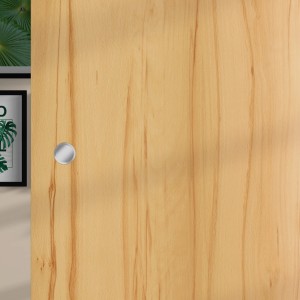 Holzschiebetür Kernbuche, 2060x940 mm, Melamin-Dekor für moderne Raumgestaltung.