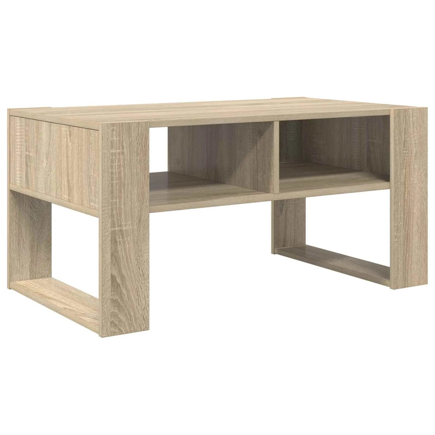 vidaXL Couchtisch Sonoma-Eiche 92 x 53 x 45 cm Holzwerkstoff 8000094