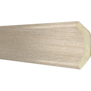 Hohlkehlleiste in Eiche foliert, 22x22 mm, Länge 2600 mm, für Paneel-Zubehör.