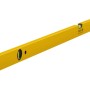 Gelbe Stabila Wasserwaage Type 70, 200 cm lang, für präzises Ausrichten.