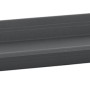 Florus Pflanzkasten-Untersetzer Universal M, 80 cm, anthrazit, aus recyceltem Kunststoff.