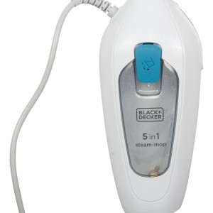 Black+Decker 5in1 Dampfbesen FSMH13E5, 1300 W, mit Zubehör. Dampfreiniger für Böden und mehr.