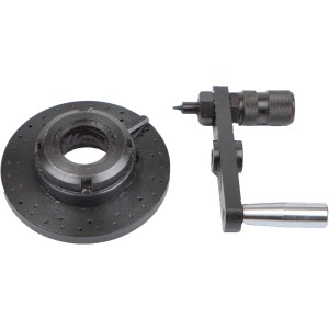 Rotwerk Lochscheibe für Teilapparat T100, Zubehör zum Fräsen für präzise Teilungen.