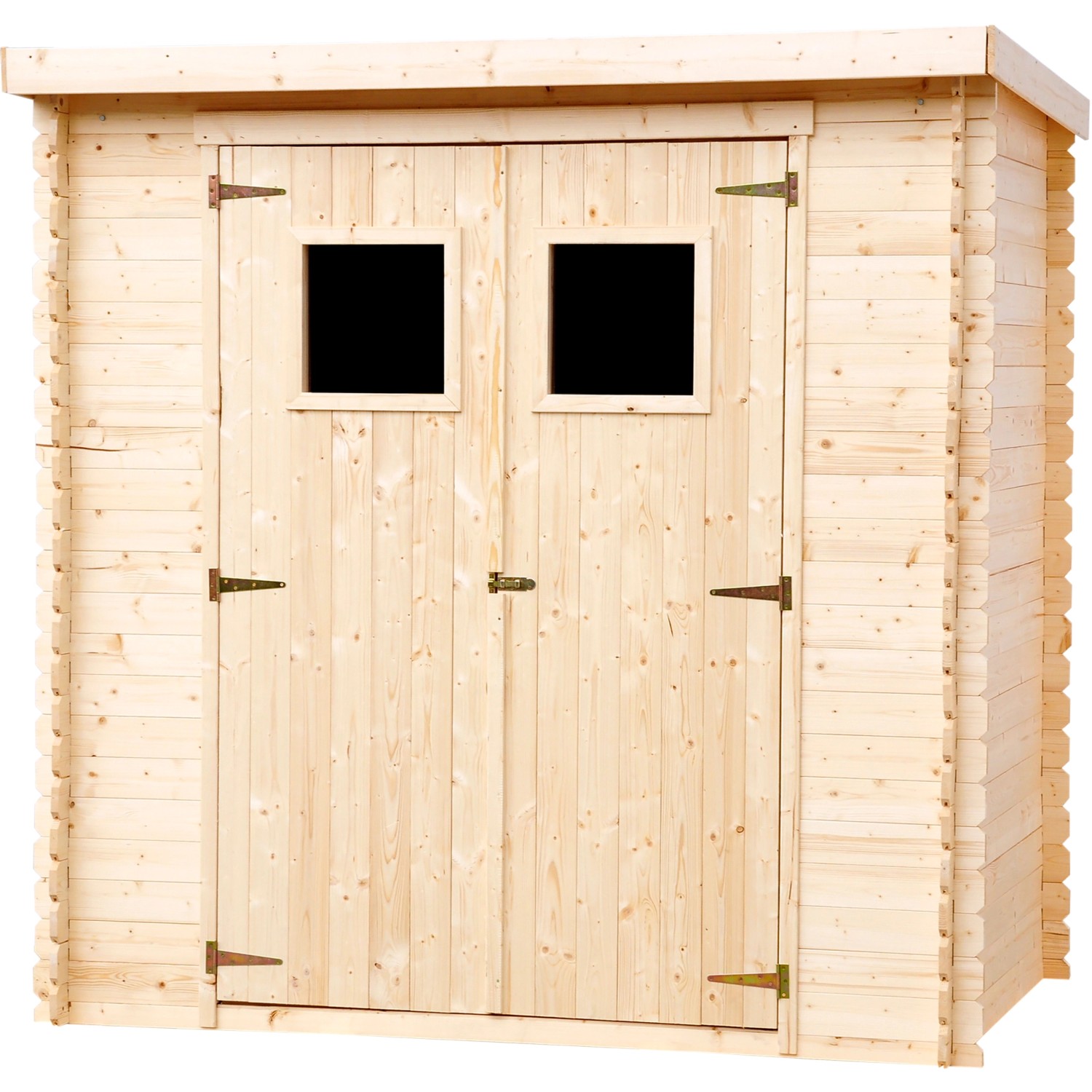 Timbela Gartenhaus Holz Fahrradschuppen M311 2,22 m² günstig online kaufen