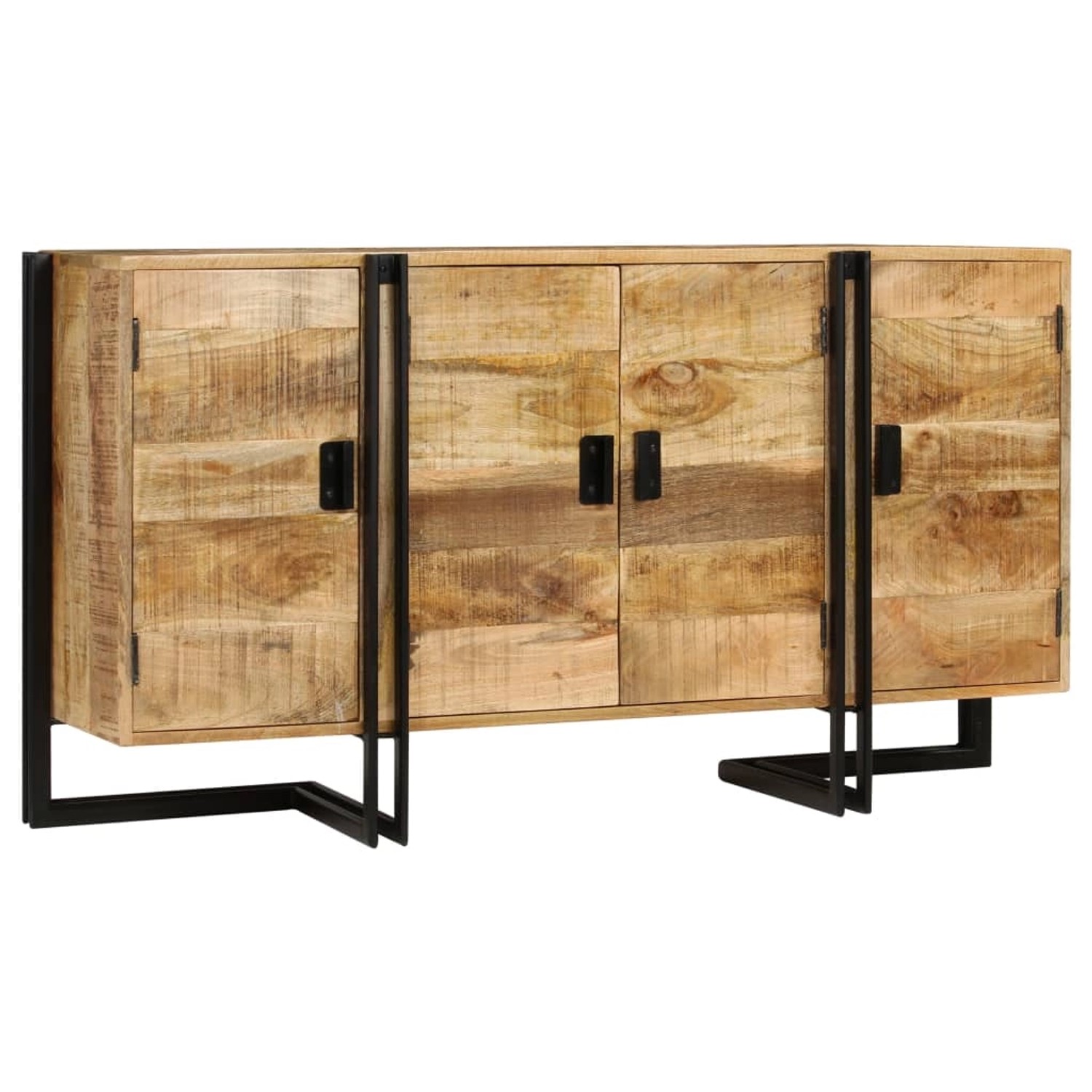 vidaXL Sideboard Massivholz Mango 150x40x80 cm 246024