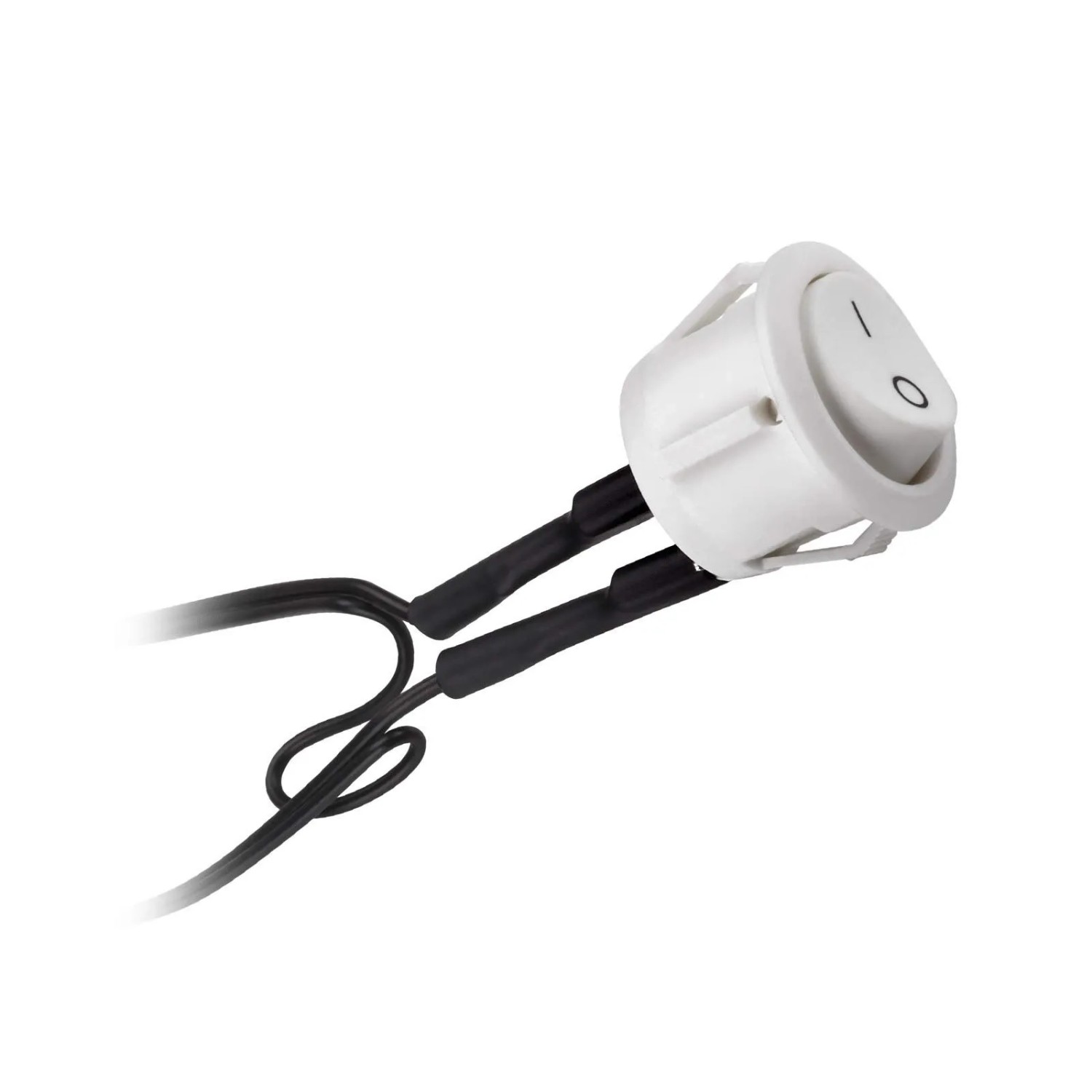 SOTECH Wippschalter Weiß mit MiniAMP Stecker