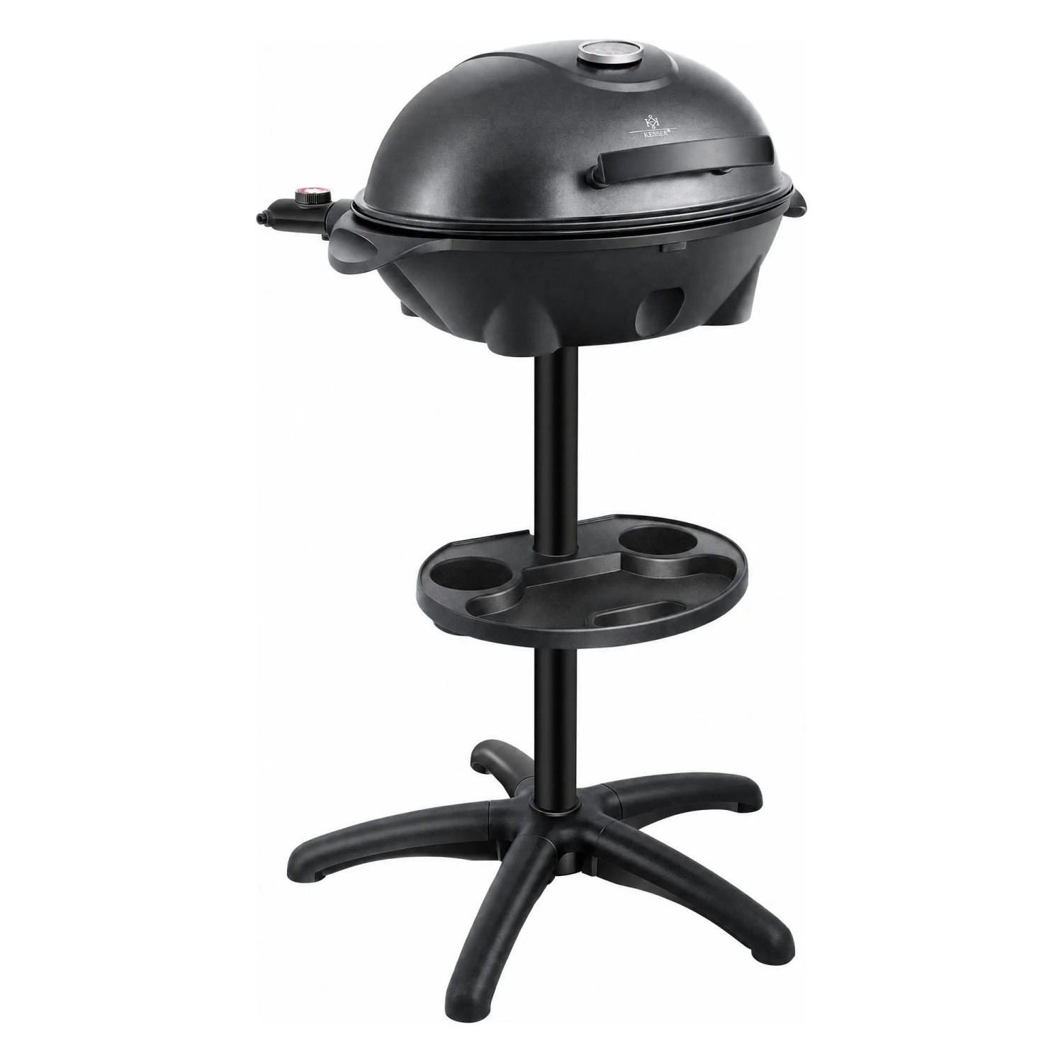 KESSER Elektrogrill 2 In 1 Tischgrill und Standgrill 2400 W Schwarz