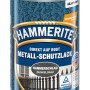 Hammerite Metall-Schutzlack Spray, Dunkelgrau Hammerschlag, 400ml Dose. Rostschutz, Grundierung und Lack in einem.