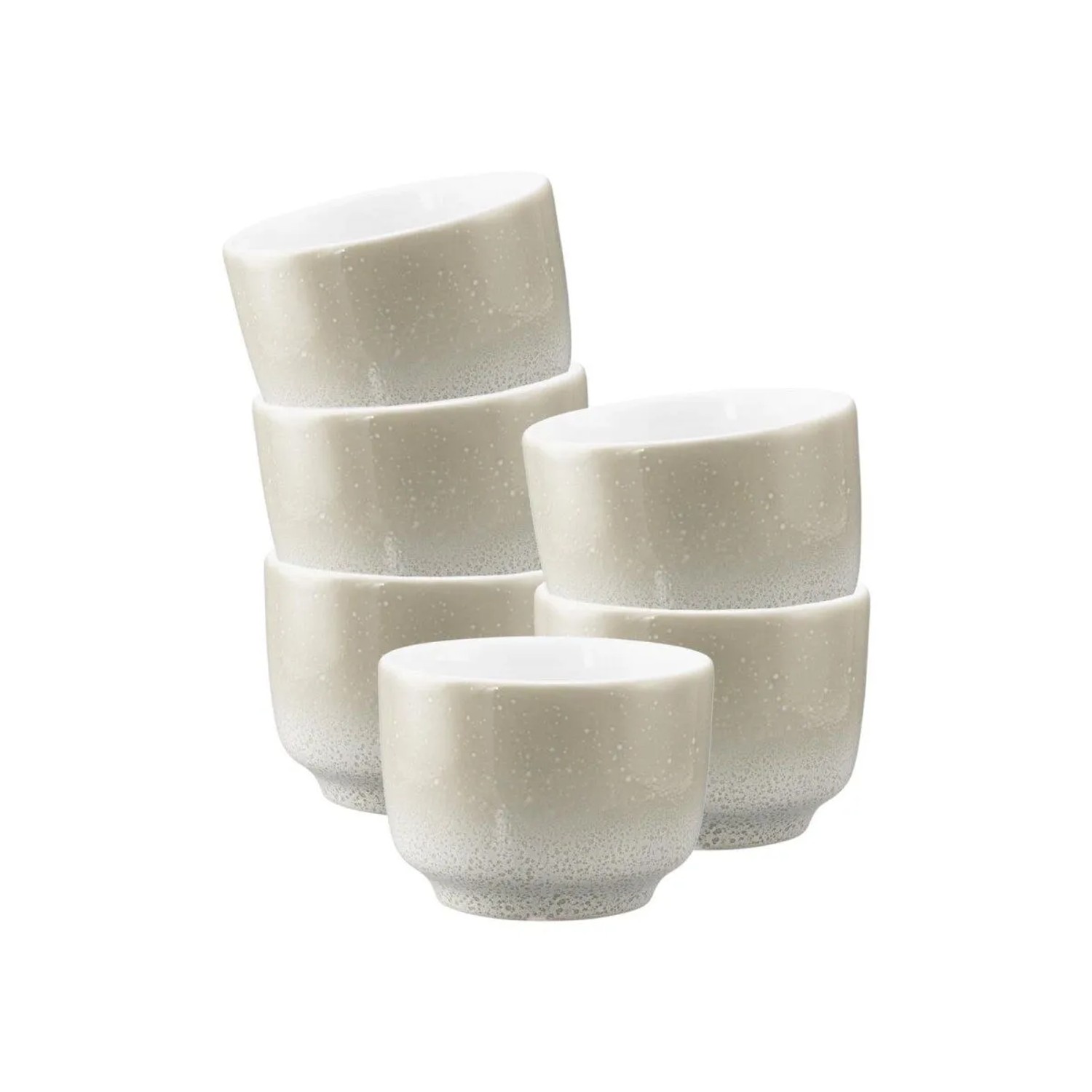 Seltmann Weiden Sento Home Kaffeetasse ohne Henkel 210 ml 6er Set Aura Cream