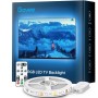 Govee TV-LED-Hintergrundbeleuchtung H6179 mit Fernbedienung und LED-Streifen.