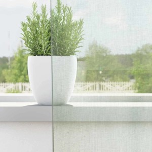 vidaXL Voile Vorhänge mit Stangentaschen 2 Stk Hellgrau 4102207