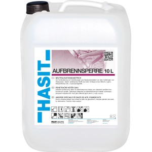 Hasit Aufbrennsperre 5l im weißen Kanister. Isoliergrund für saugende Untergründe.