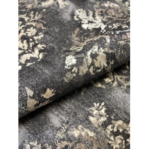 Newroom Vliestapete Milan Black Ornament Barock FSC®