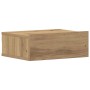 vidaXL Hängende Nachttische 2 Stk, Artisan-Eiche 40x32x15 cm 861122_5