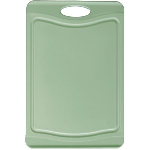 Steuber Schneidebrett, 29x20 cm, Mint, mit Saftrille und Griff. Küchenhelfer für beidseitige Nutzung.