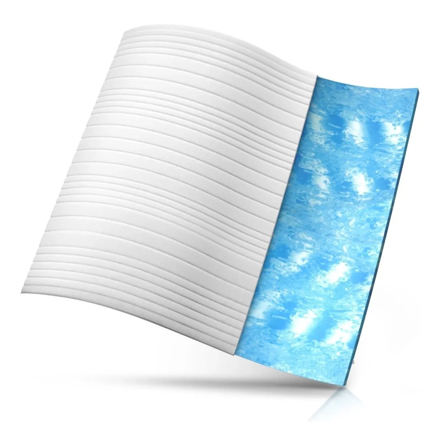 AM Qualitätsmatratzen Gel Topper RG50 Made in Germany 160x220cm