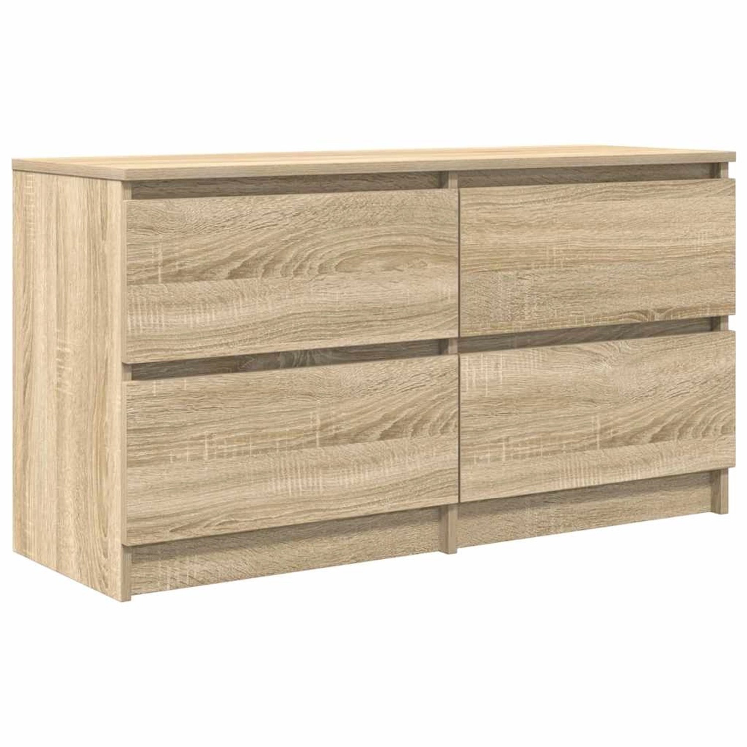 vidaXL TV-Schrank Sonoma-Eiche 100x35x54 cm Holzwerkstoff 861798