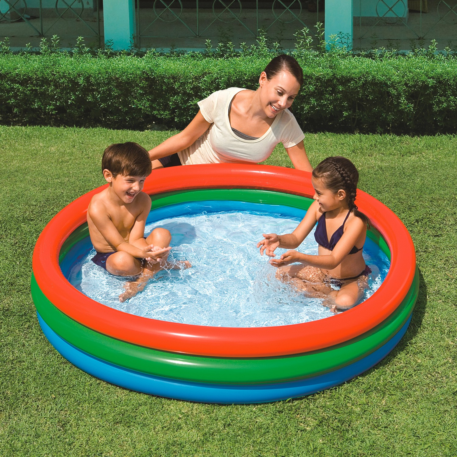 Planschbecken Wie Lange Wasser Drin Lassen Bestway Planschbecken Ø 152 cm kaufen bei OBI